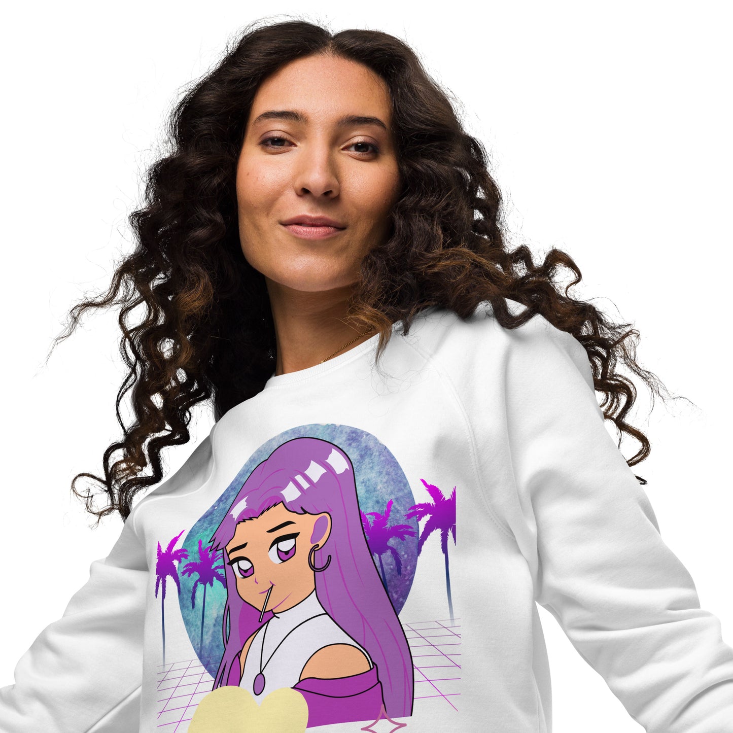 Organic Raglan Sweatshirt – Soft Inside & Out
