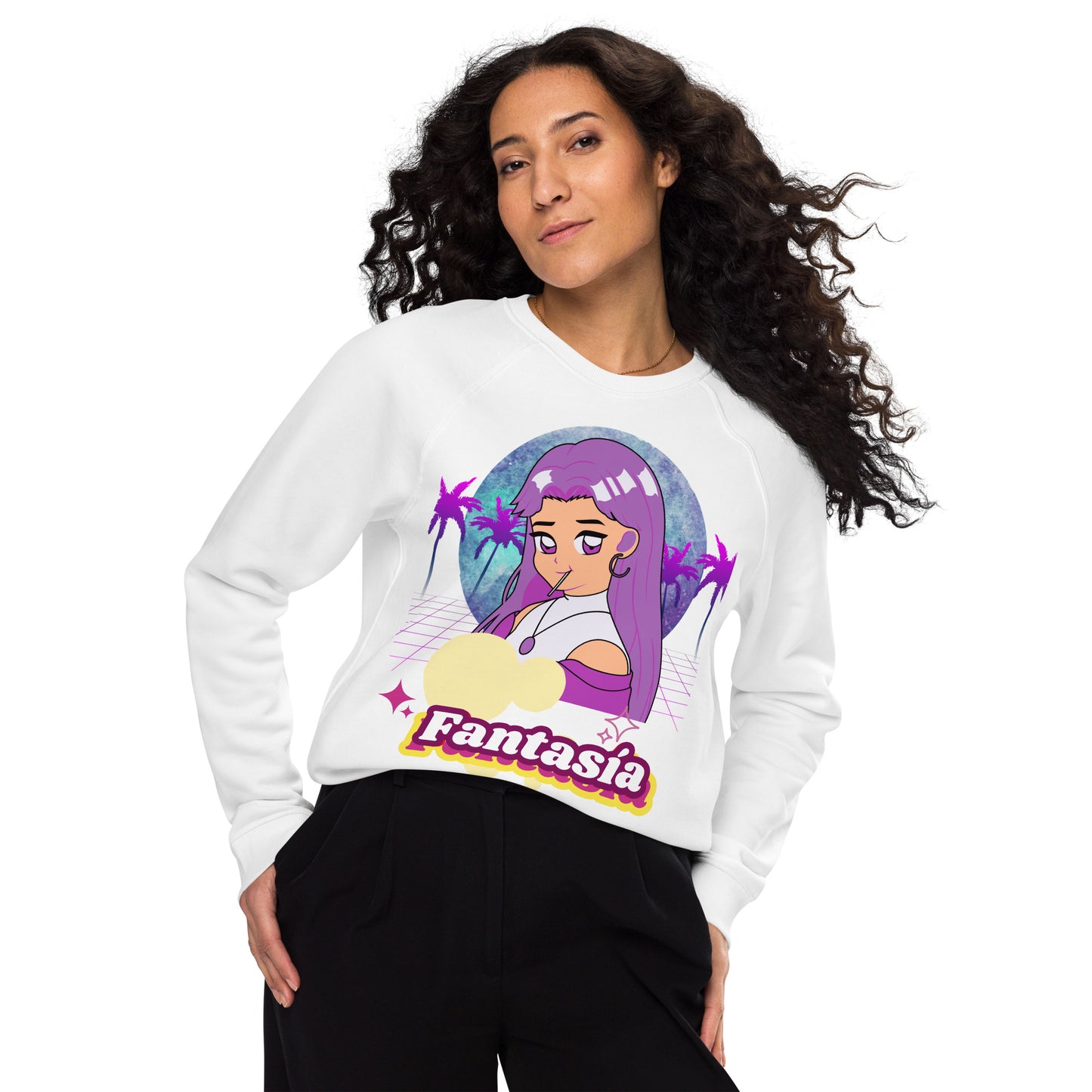 Organic Raglan Sweatshirt – Soft Inside & Out