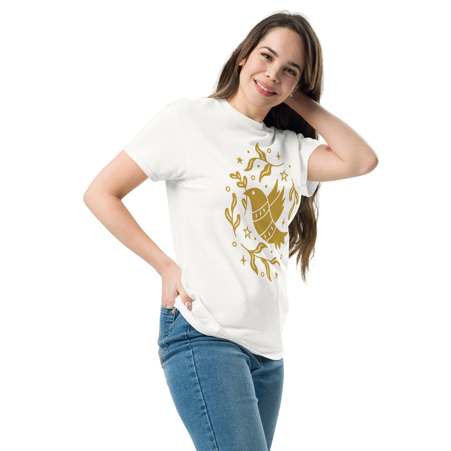 Structured Cotton Tee – Clean Lines & Comfort